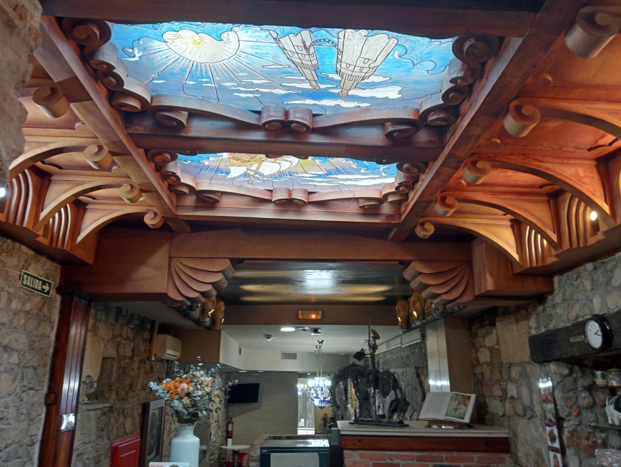 Don Pedro Hotel Avilés Eksteriør billede
